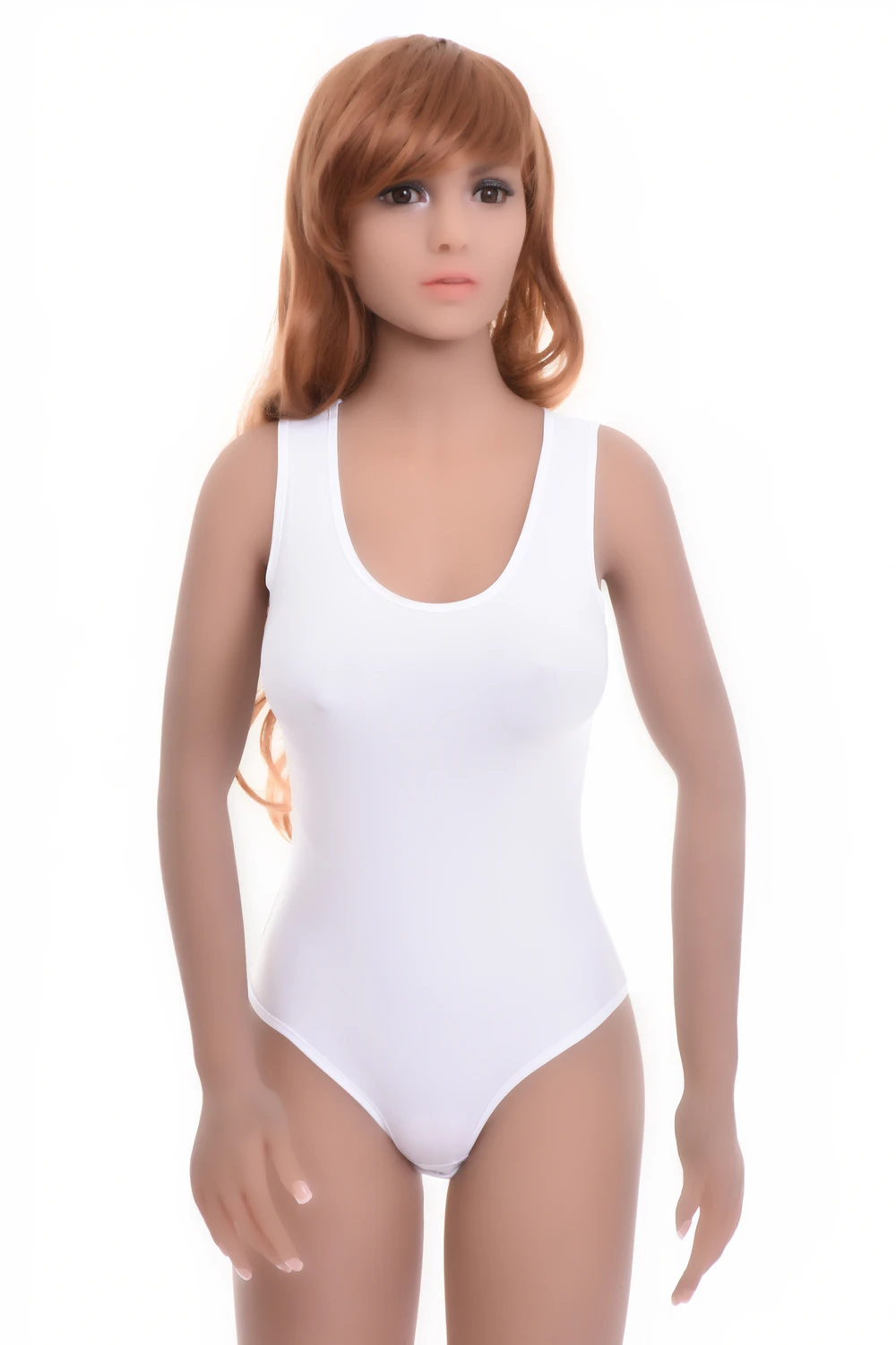 Микрофибърно боди-потник с изрязано деколте, безшевен гладък модел незабележим под рокля.